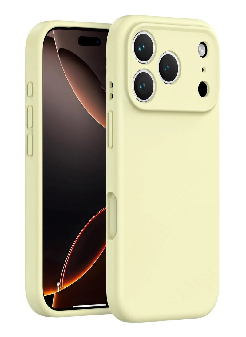 General Compatible with iPhone 17 Pro Case, Liquid Silicone Upgrade [Camera Protection] [Soft Anti-Scratch Microfiber Lining] Shockproof Phone Case for iPhone 17 Pro  - Image 1