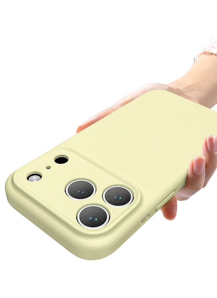General Compatible with iPhone 17 Pro Case, Liquid Silicone Upgrade [Camera Protection] [Soft Anti-Scratch Microfiber Lining] Shockproof Phone Case for iPhone 17 Pro  - Image 3