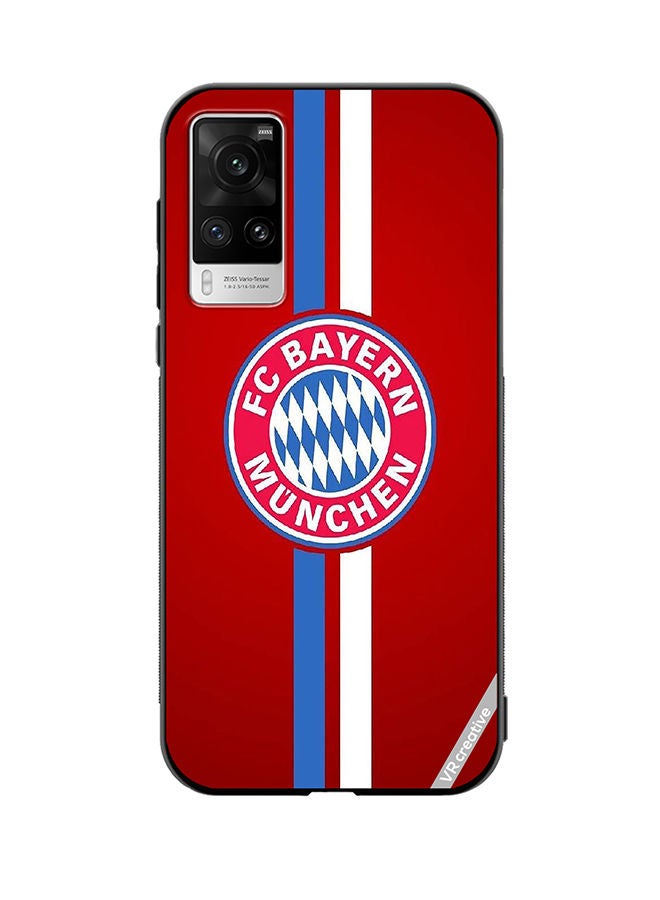 VR CREATIVE Protective Case Cover For Vivo X60 Pro Fc Bayern Munchen Logo Red Design Multicolour - Image 1