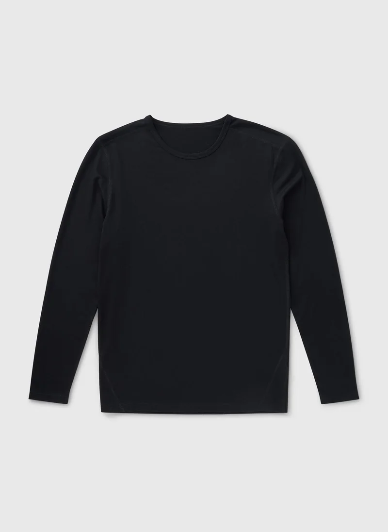 Matalan Black Thermal Long Sleeve Top