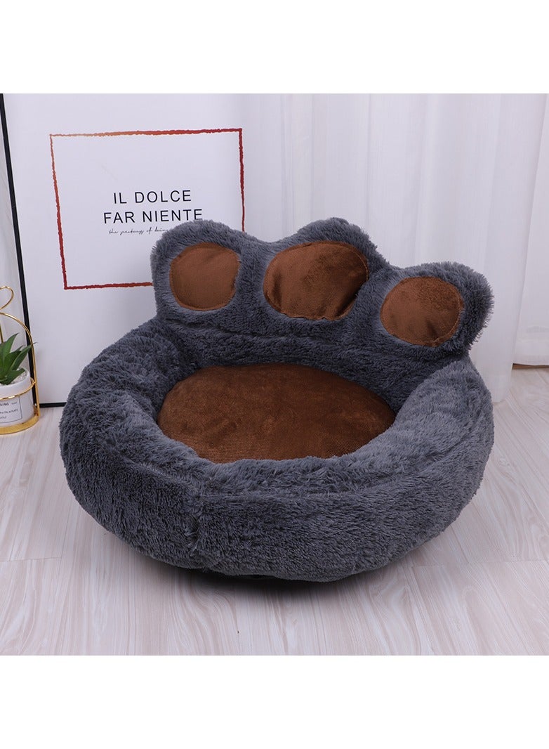Loquat Dog cat soft bed pet supplies multifunctional cat house detachable, washable, foldable pet bed - Image 4