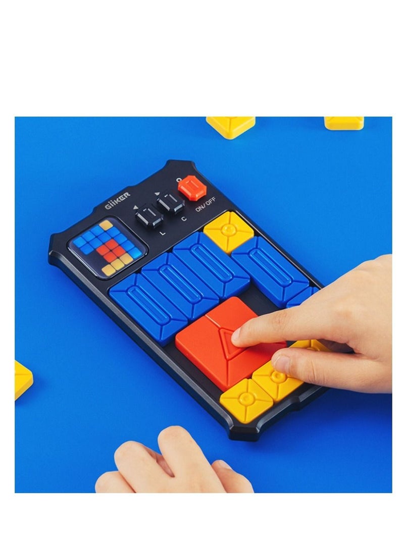 NIBEMINENT Tik Tok the same super Huarong Road or Klotski - sliding benefit intellectual thinking training pass electronic children's toys  - Image 3