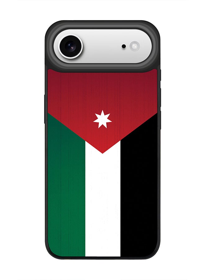 Stylizedd iPhone Air Case, [Compatible with MagSafe] Slim Magnetic cover Phone Case iPhone Air -Flag Of Jordan - Image 1