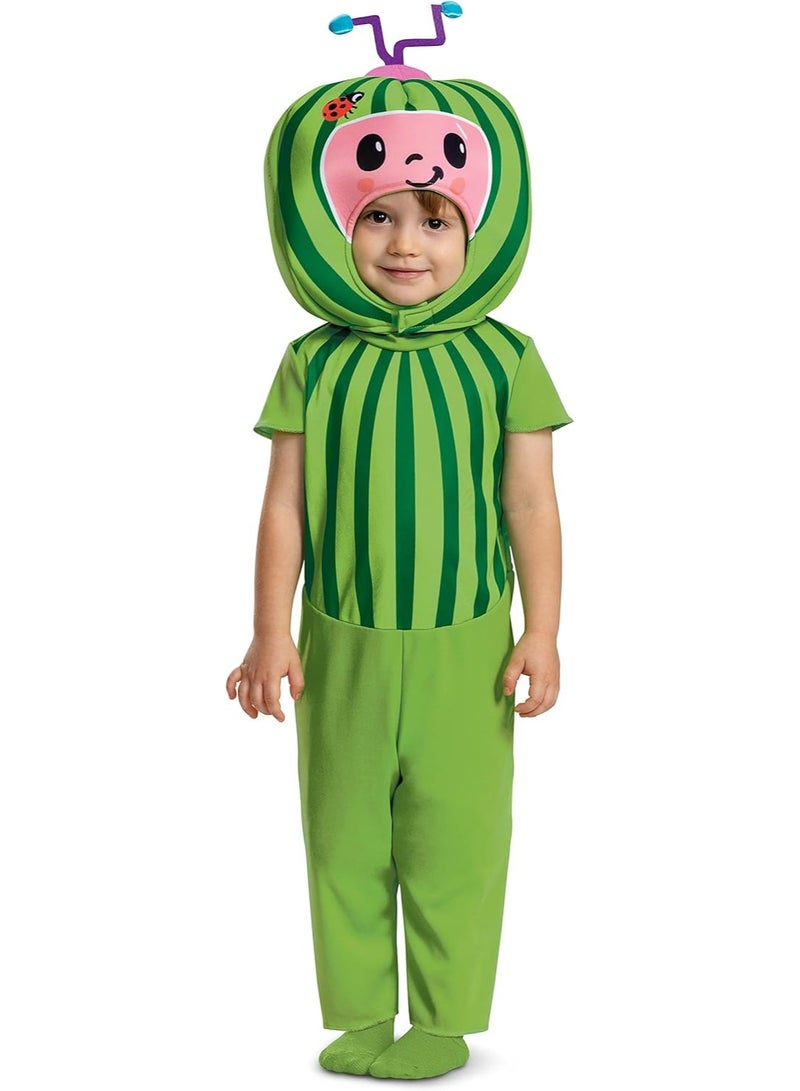 Disguise Cocomelon Costume For Kids, Official Cocomelon Costume Watermelon Headpiece, As Shown, 6-12 Months - Image 1