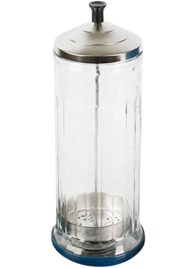 HK Professional Disinfecting Jar Sterilization Container & Sanitizer for Salon and Barber Shop Tools - Image 1