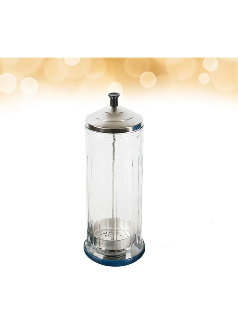 HK Professional Disinfecting Jar Sterilization Container & Sanitizer for Salon and Barber Shop Tools - Image 2