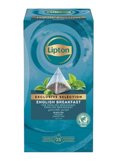 Lipton Exclusive Selection English Breakfast Tea 25 Teabags (50g)  - Image 1