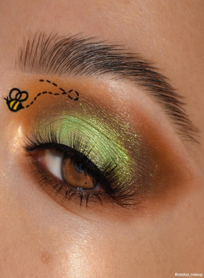 ColourPop لوحة ظلال العيون ColourPop x ويني ذا بوه - لوحة مكياج عيون بألوان العسل مع لمسات معدنية ومطفية وبراقة مطفية - تركيبة عالية الصبغة (0.4 أونصة) - Image 3