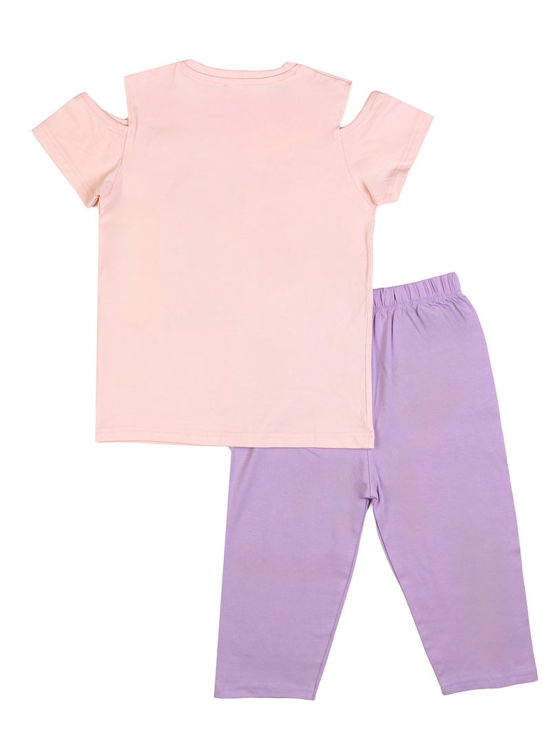 Zercon Summer Pajama Set for Girls  - Image 3