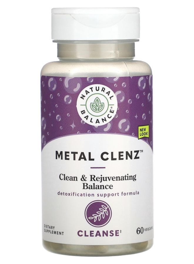 Natural Balance Metal Clenz 60 VegCaps