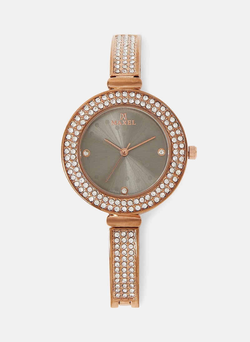 Maxel Women's Quartz Classic Fashion Analog Wrist Watch MX458 - 28mm - Image 1