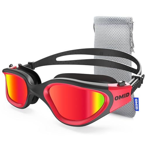 OMID Swim Goggles, P2 Polarized Swimming Goggles for Men Anti-fog Goggles Swimming for Adult Women - Image 1