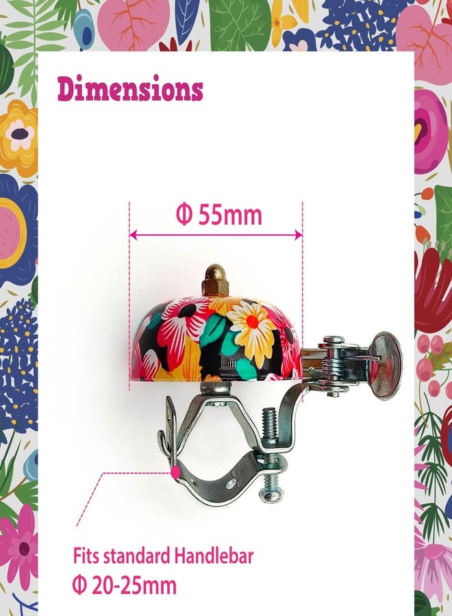 ONIPAX Vintage Bike Bell - Loud Crisp Sound, Classic Metal Bicycle Bell for Beach Cruisers, Road & Commuter Bikes, Stylish Gift for Women & Cyclists, Easy Install - Image 2