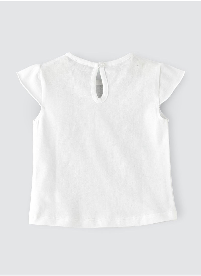 Jelliene Knitted top with print in front  - Image 2