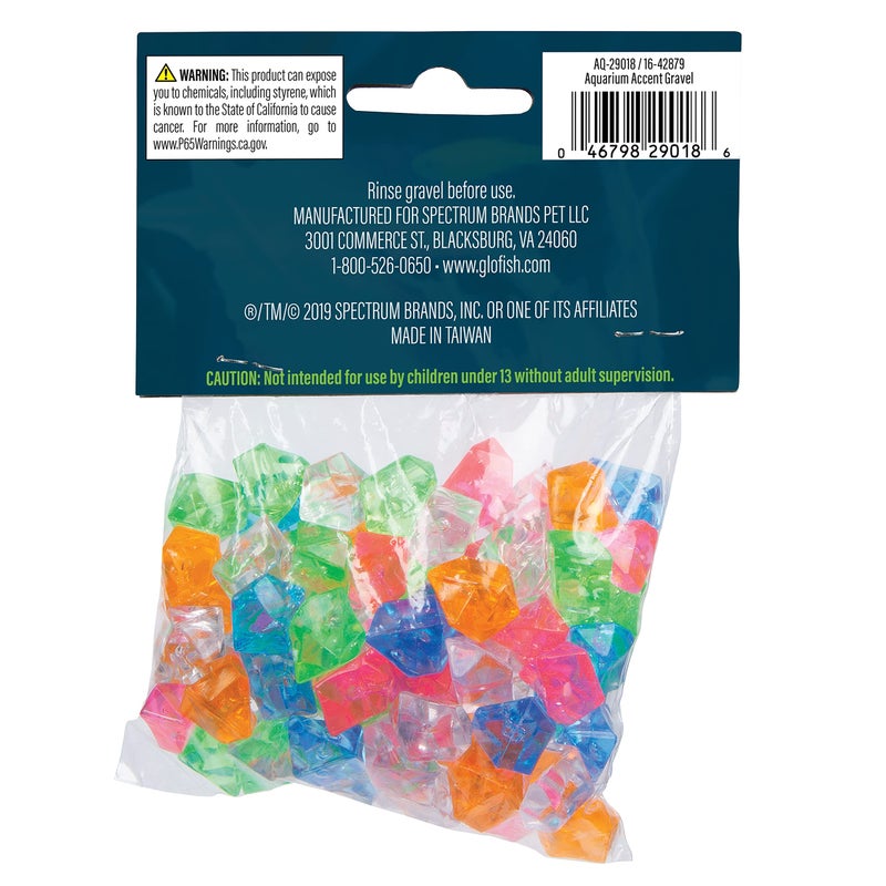GloFish Accent Gravel for Aquariums, 2.8 Oz - Image 2