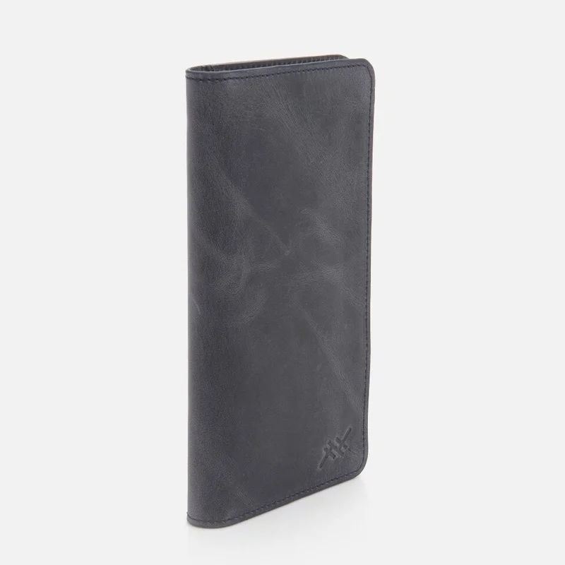 Hotiç 06CUH273250A680 Genuine Leather Navy Blue Men's Wallet