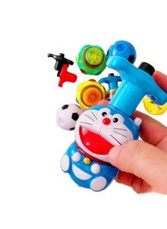 Manos LED Light Spinning Top Toy Cartoon Print for Kids, Pack of 1  - Image 4