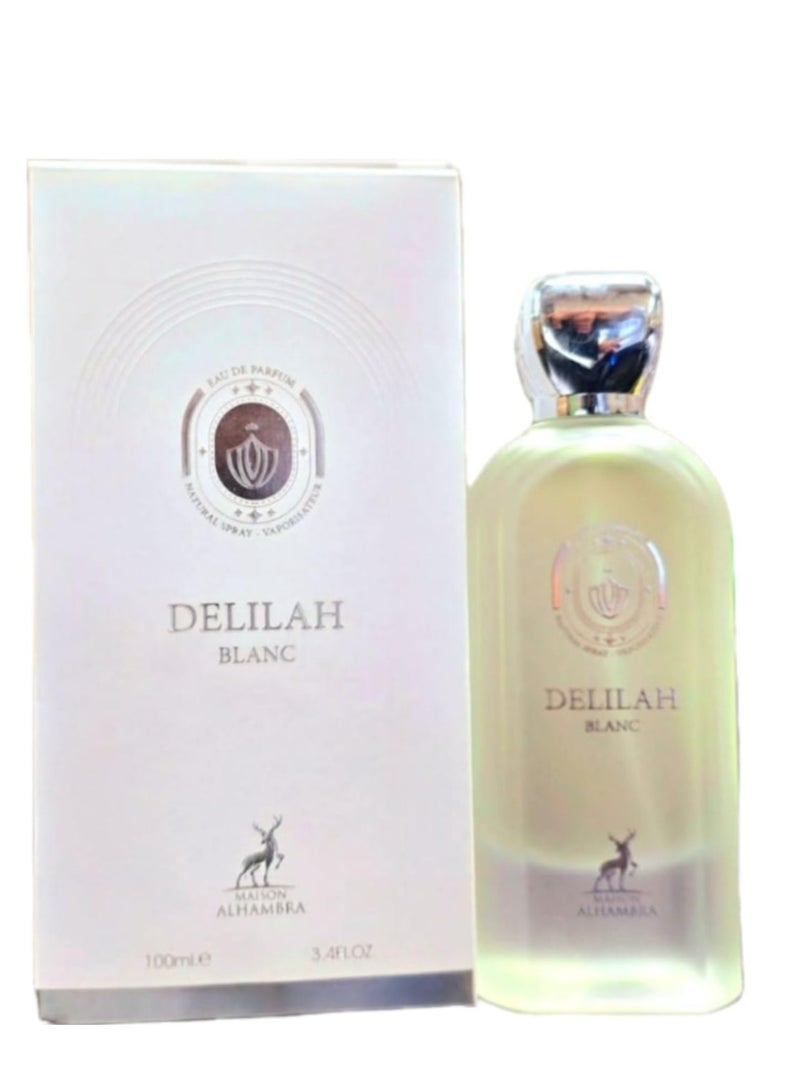 MAISON ALHAMBRA Delilah Blanc Eau De Parfum 100ml - Image 1