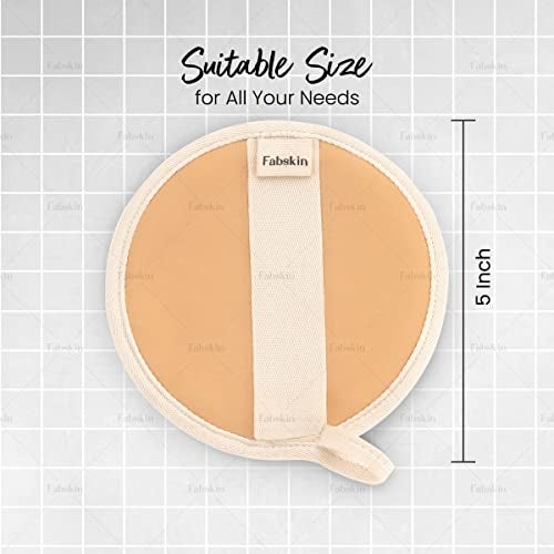 Fabskin Loofah Jute Body Scrubber For Bathing | Bath Scrub | For Men & Women | Made of Natural Organic Jute Fabric | Exfoliating & Deep Cleaning - Pack Of 2 - Image 4