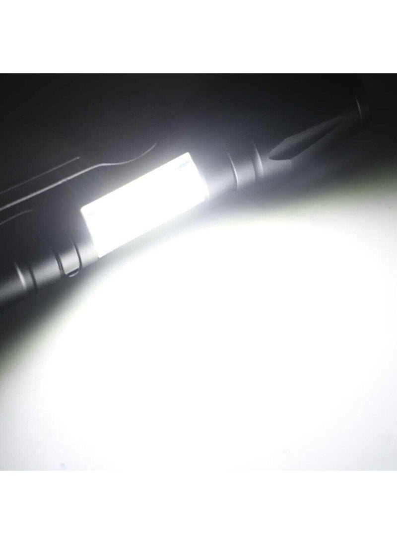 CATA Flashing Rechargeable Police Flashlight 3 Functions 8024 CT-8024  - Image 4