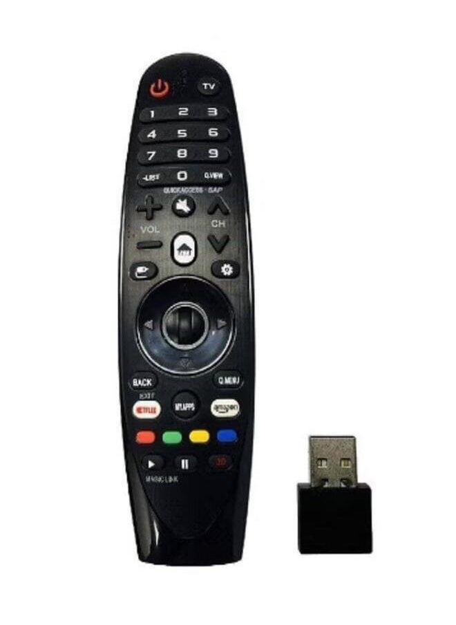 Zaboon Mr-18 600 Replacement Tv Remote Control Compatible With Most Lg Televisions Smart Tvs Netflix And Prime Hot Button Black  - Image 1