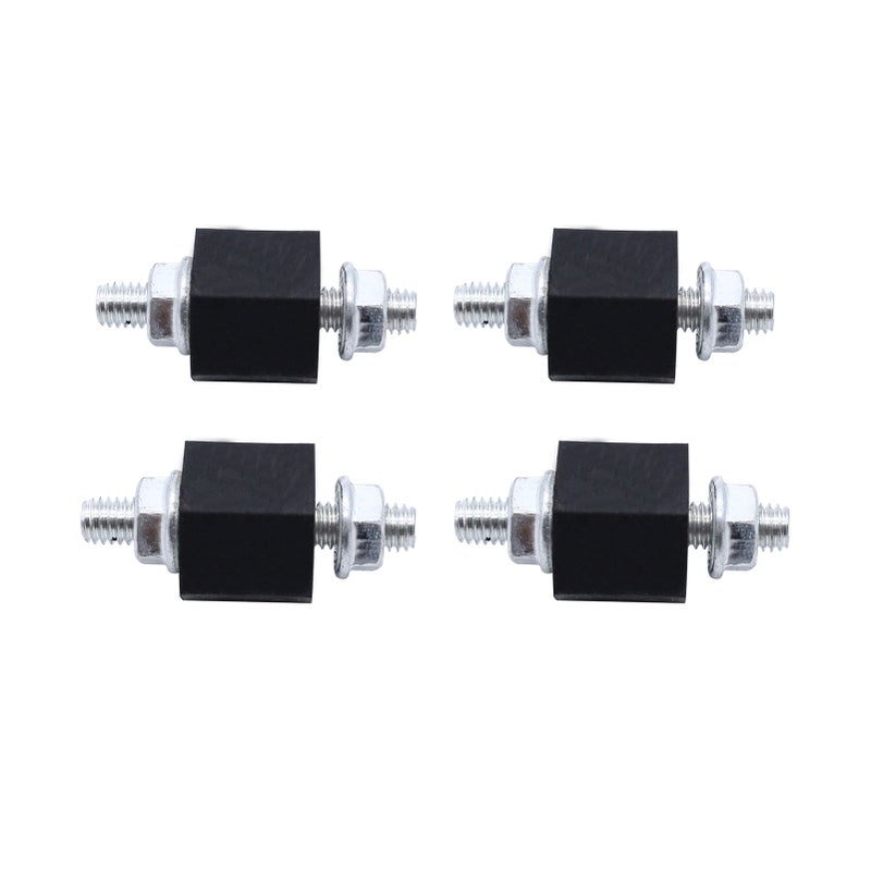 Holder Rubber Pad Bearing Intercooler with Nuts 4Pcs Replacement for Galaxy Alhambra Sharan VW T4 - Image 2