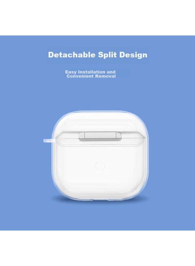 Inkaida Yingkaida, Suitable For Airpods 4 Protective Case, Apple Earphone Case, Wireless Bluetooth Earphone Case, Shockproof, Creative Anti-slip Shell, Storage Box, Sun - Image 5