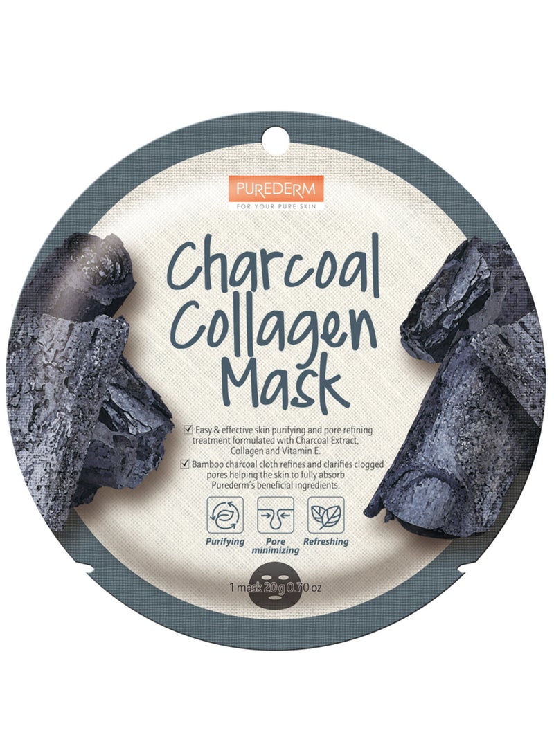 بيور ديرم قناع الكولاجين بالفحم من بيورديرم - Image 1
