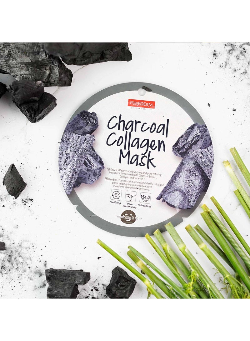 بيور ديرم قناع الكولاجين بالفحم من بيورديرم - Image 3