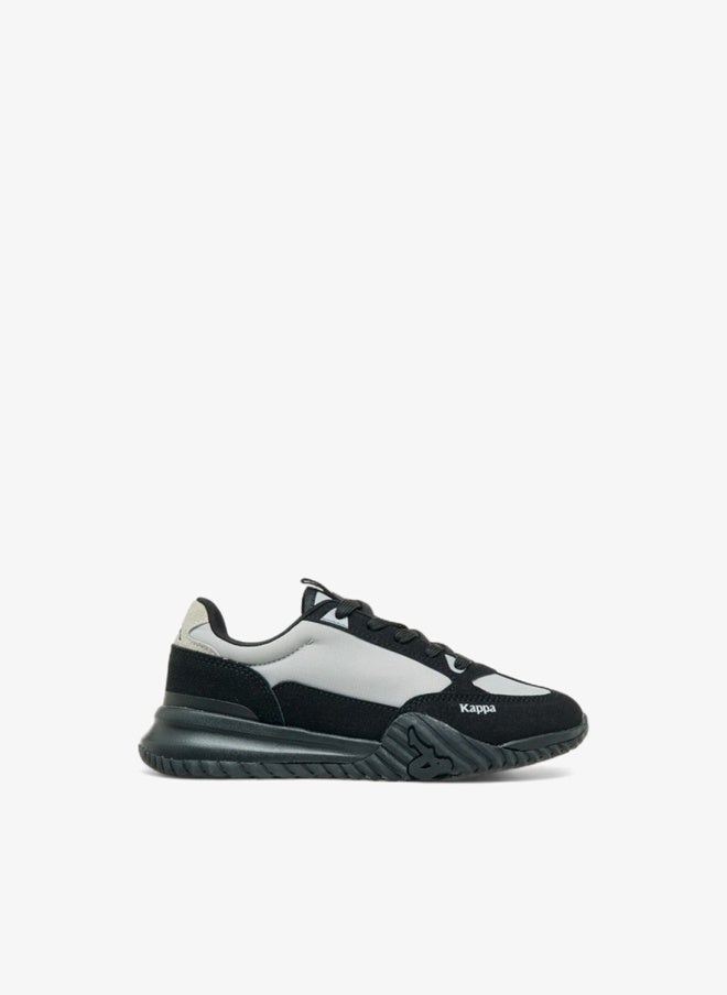 Kappa Boys' Panelled Sports Shoes with Lace-Up Closure - Image 1