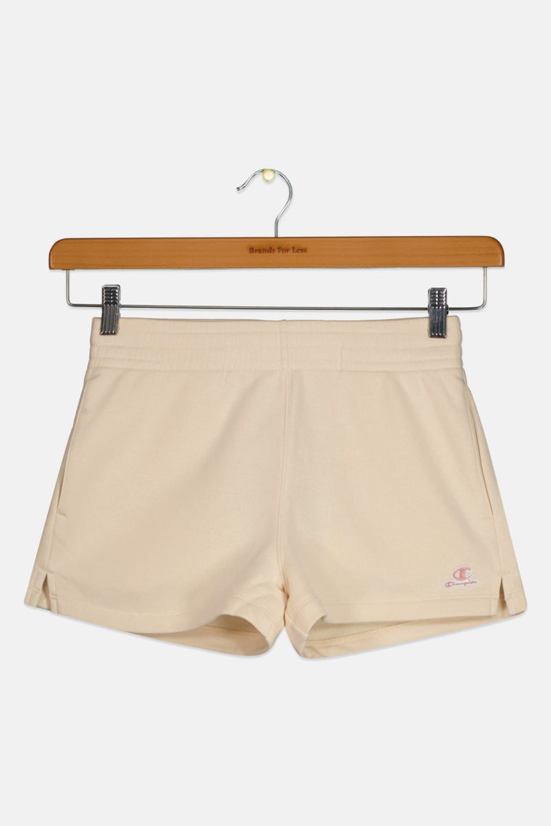 Champion Kids Boy Sportswear Fit Outdoor Shorts, Beige - Image 1