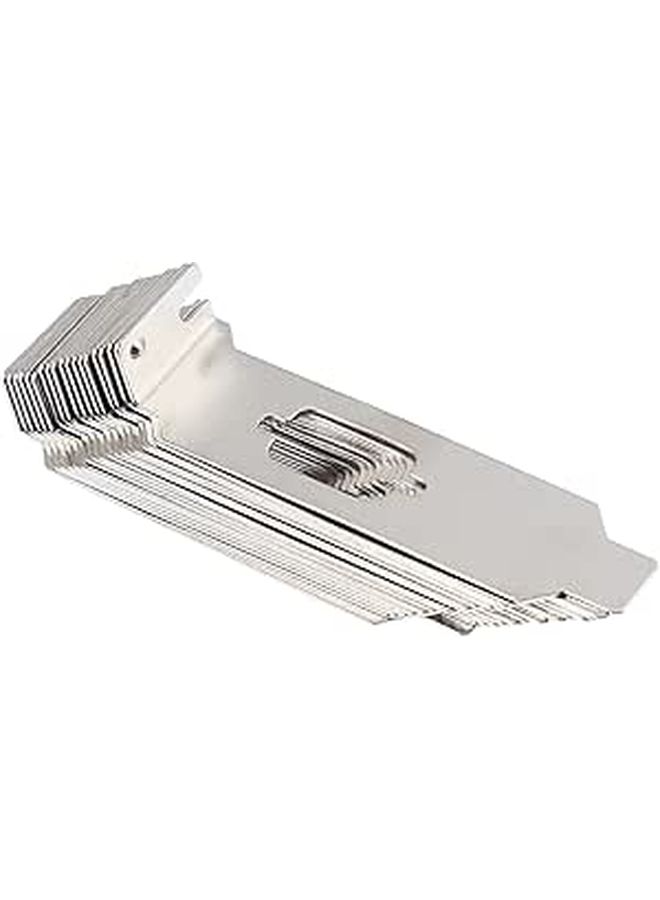 Vented Steel PCI Slot Cover Blank Plate 20 PCS for Computer Case Airflow and Dustproof - Image 1