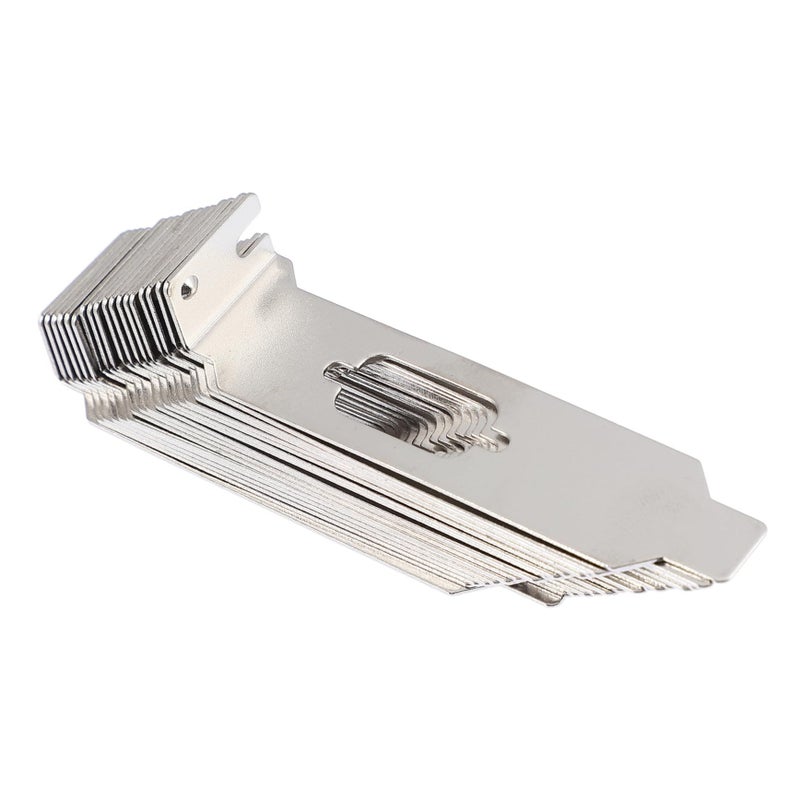 Vented Steel PCI Slot Cover Blank Plate 20 PCS for Computer Case Airflow and Dustproof - Image 2