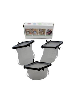 Yanmai Yanmai 3-Piece Reusable Silicone Food Storage Bag Set - Leakproof, Flat Bottom Freezer Bags for Sandwiches, Snacks - Food Grade, BPA Free, Microwave & Dishwasher Safe  - Image 1