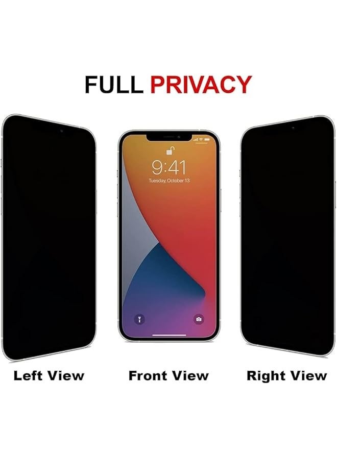 PROMASS iPhone 11 / iPhone XR Privacy Screen Protector Anti-Spy Tempered Glass Film 9H Hardness Scratch Resistant Bubble Free Anti Spy Tempered Glass Screen Protector for iPhone 11 / iPhone XR - Image 3