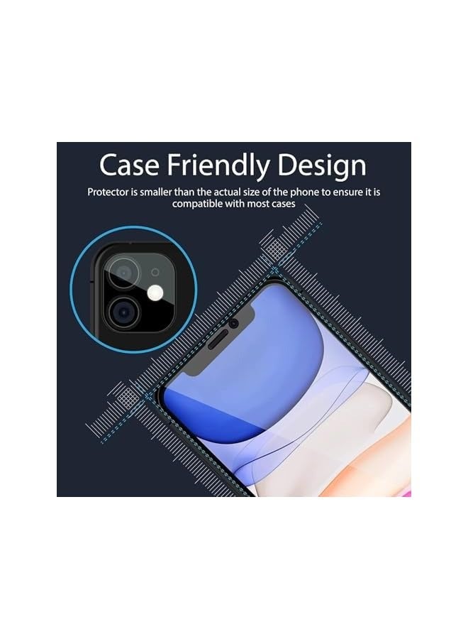 PROMASS iPhone 11 / iPhone XR Privacy Screen Protector Anti-Spy Tempered Glass Film 9H Hardness Scratch Resistant Bubble Free Anti Spy Tempered Glass Screen Protector for iPhone 11 / iPhone XR - Image 5