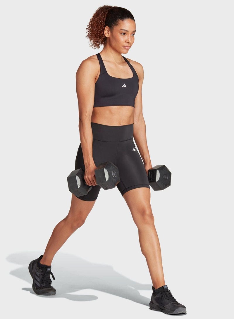 Adidas Optime 7Inch Leggings - Image 5