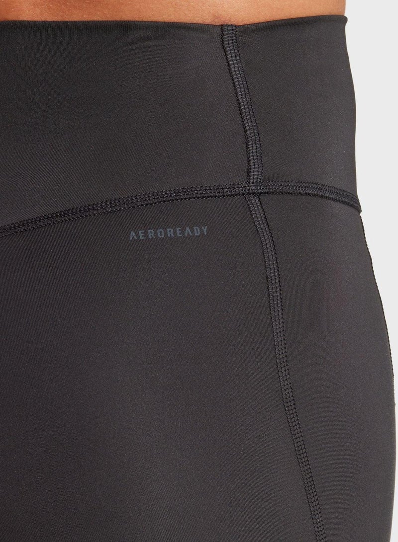 Adidas Optime 7Inch Leggings - Image 4