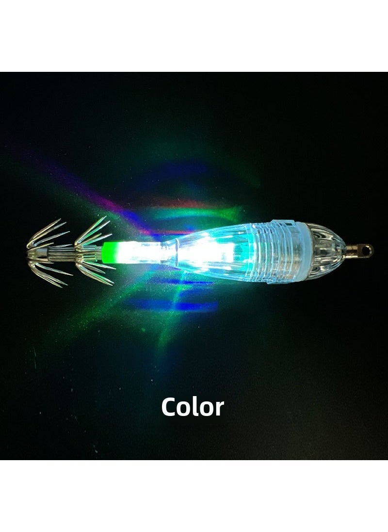 Generic - Deep Sea Fishing LED Squid Light with Hook  Battery Color - Image 1