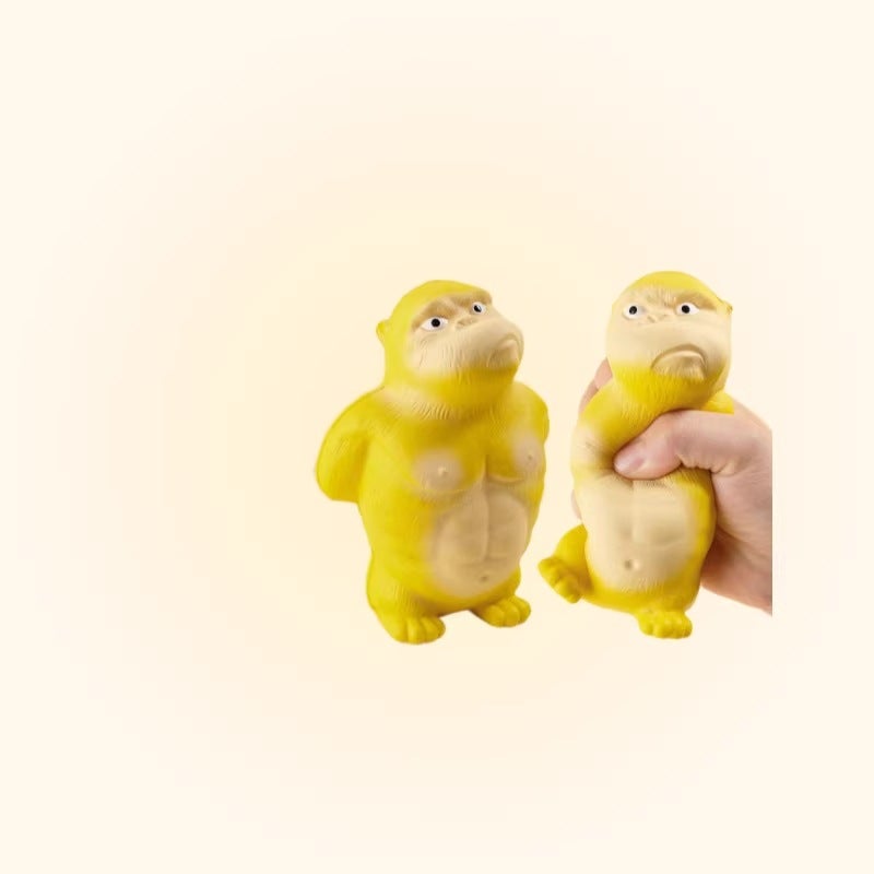 Internet Celebrity Huang Zong's Gorilla Pu Foam Squeeze Toy, Popular Stress-Relief Gadget, Wholesale Stress-Relief Toys, Squeeze Toy - Image 5