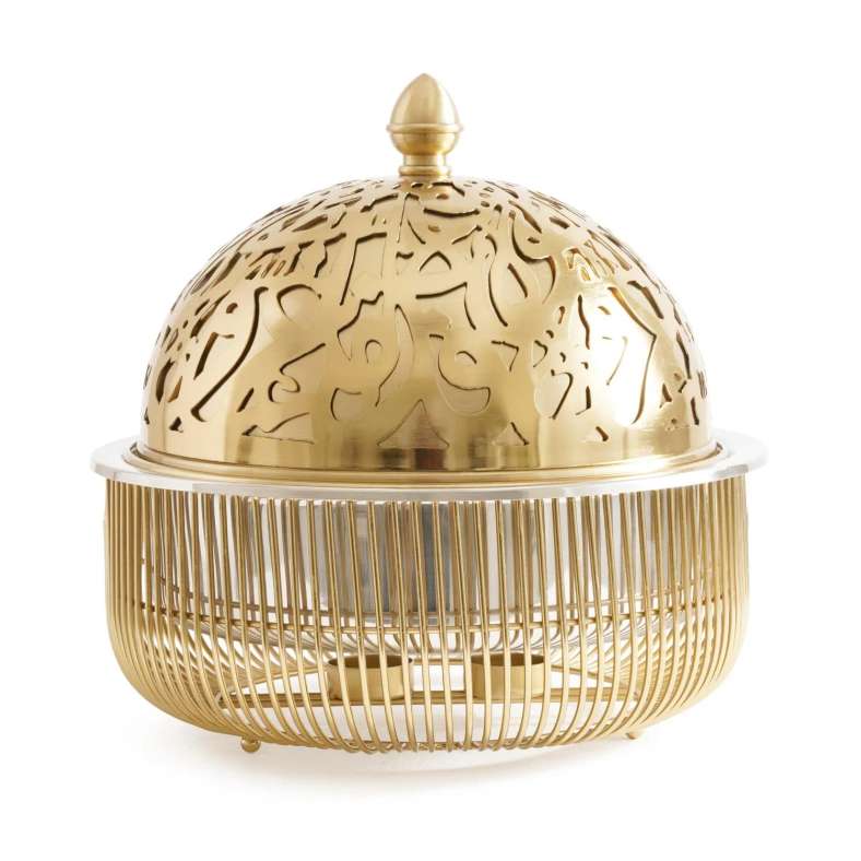 Pan Home Darla Food Warmer Dia32x33cm - Gold - 172MDS9900018 - Image 5