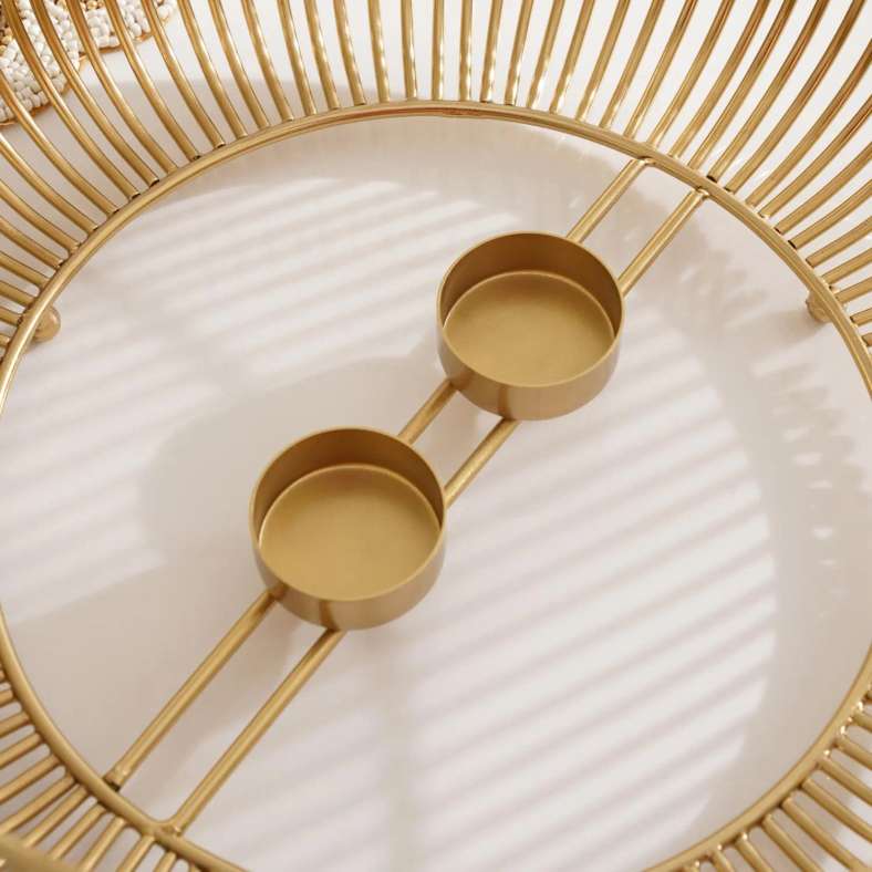 Pan Home Darla Food Warmer Dia32x33cm - Gold - 172MDS9900018 - Image 3