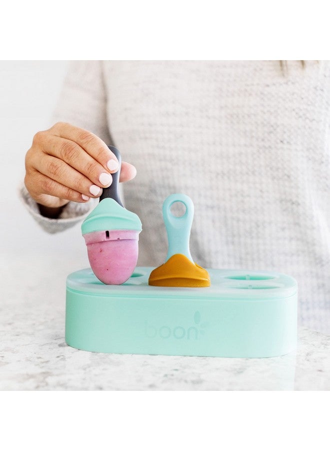 بون صينية تجميد طعام الأطفال من Boon PULP المصنوعة من السيليكون - تتضمن صينية وغطاء من السيليكون مع وحدتي تغذية طعام الأطفال من PULP المصنوعة من السيليكون - لتخزين طعام الأطفال - Image 3