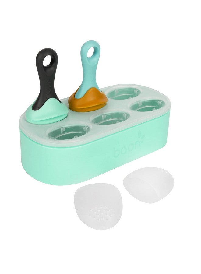 بون صينية تجميد طعام الأطفال من Boon PULP المصنوعة من السيليكون - تتضمن صينية وغطاء من السيليكون مع وحدتي تغذية طعام الأطفال من PULP المصنوعة من السيليكون - لتخزين طعام الأطفال - Image 1