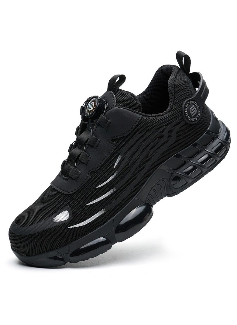 SLIMTA - SLIMTA® S804 Steel Toe Safety Shoes for Men & Women, Lightweight Breathable Non-Slip Puncture-Resistant Work Sneakers - Image 1
