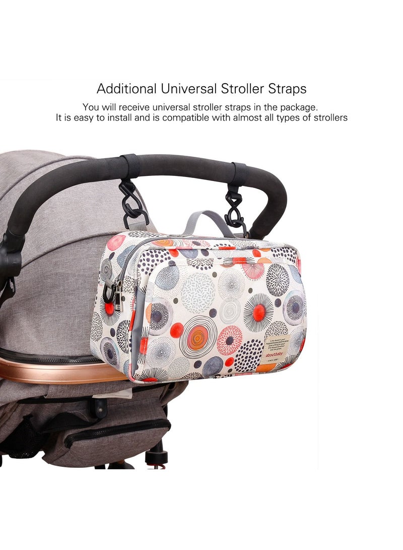 Gonice Baby stroller hanging bag car hanging bag milk bottle diaper pants large-capacity storage bag - Image 2