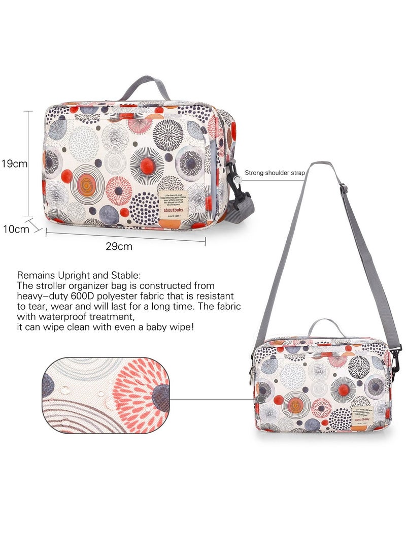 Gonice Baby stroller hanging bag car hanging bag milk bottle diaper pants large-capacity storage bag - Image 3
