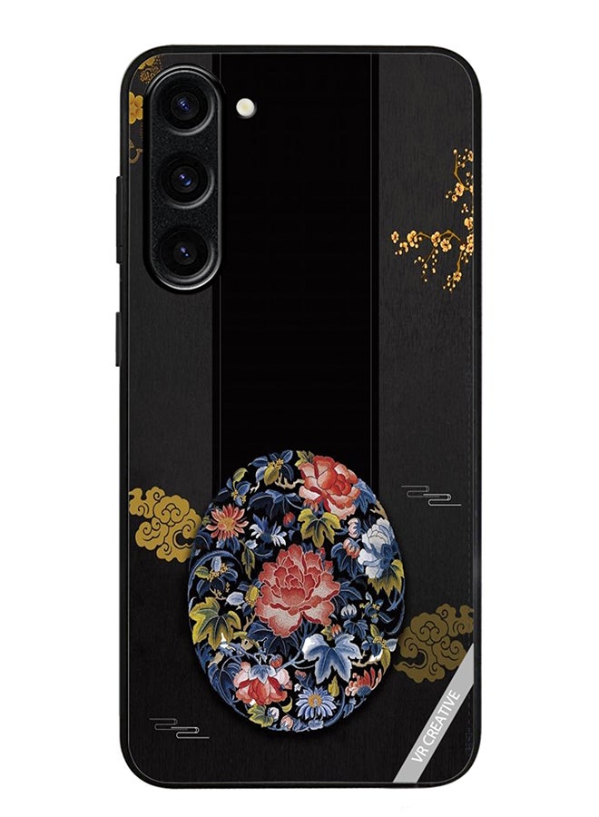 VR CREATIVE Protective Case Cover For Samsung Galaxy S24 Plus Flower Design Multicolour - Image 1