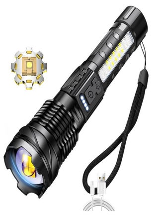 Flashlight Strong Light Outdoor Camping Usb Lighting 7 Light Modes Flashlight 1500ml with COB - pzsku/Z681A2D2F0C98603B17CCZ/45/_/1703468293/fe480bbe-a903-41c7-9508-8e150b80b046