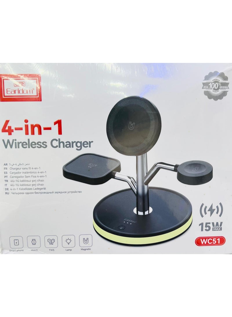 Earldom 4-IN-1 WIRELESS CHARGER - Image 2